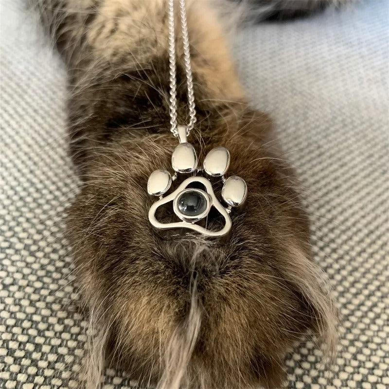 Pawlace Photo Projection Necklace
