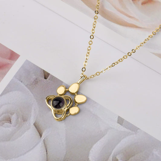Pawlace Photo Projection Necklace