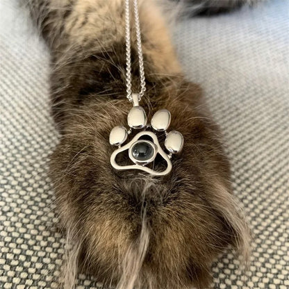 Pawlace Photo Projection Necklace